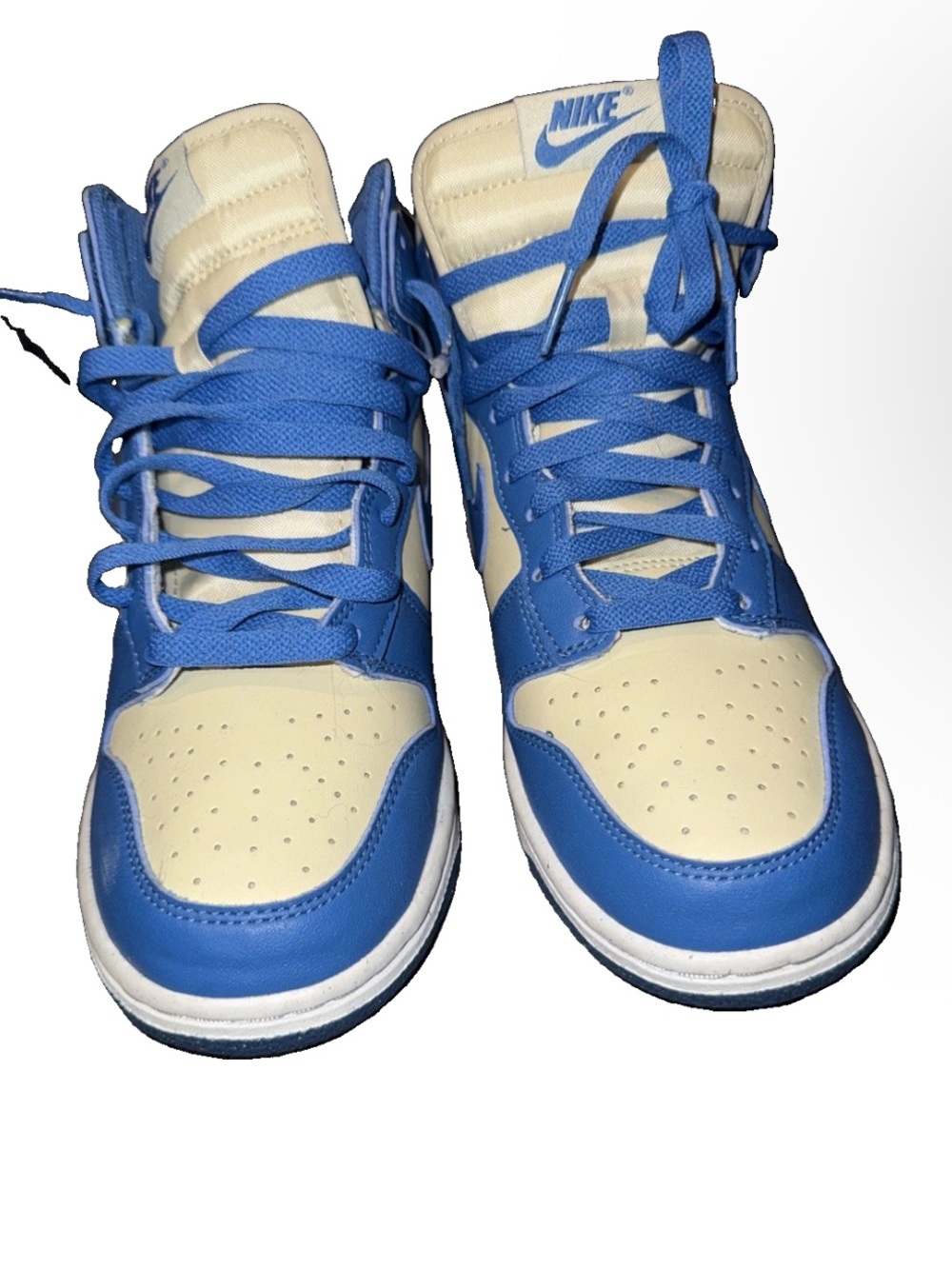 Nike Women's Size 8 Dunk High NN Khaki/Star Blue